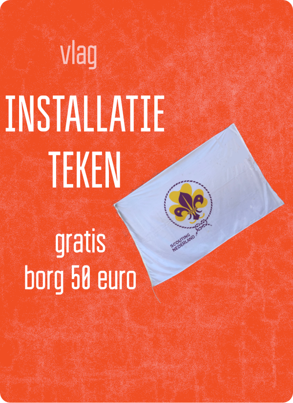 vlag installatieteken snl